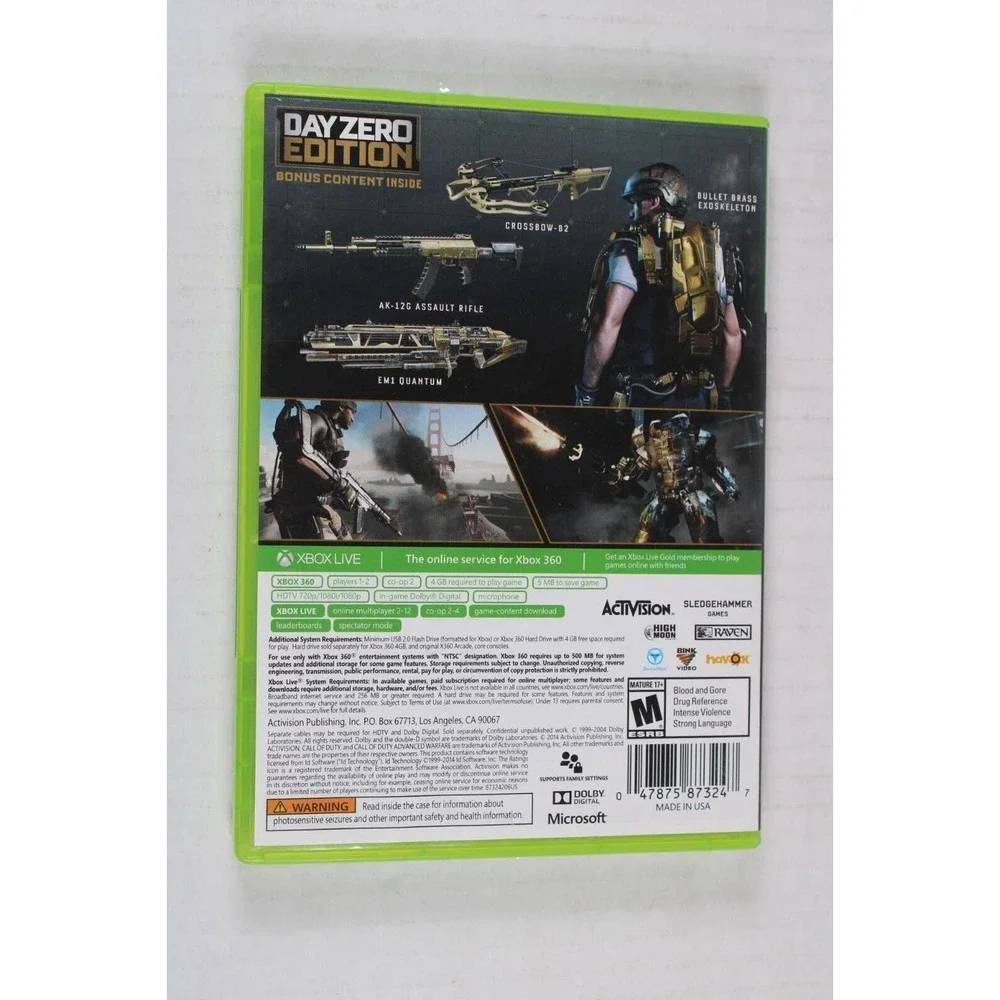 Call of Duty: Advanced Warfare - Day Zero Edition - Microsoft Xbox 360
